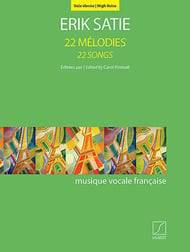 22 Melodies Vocal Solo & Collections sheet music cover Thumbnail